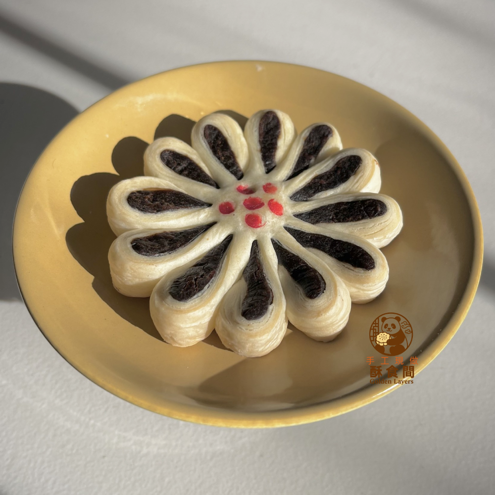 棗花酥（紅棗泥餡） / Jujube Flower Pastry (Chinese Red Jujube Filling) / 중국 대추 화과자(중국 홍대추 소) / 中国紅棗の棗あん花酥